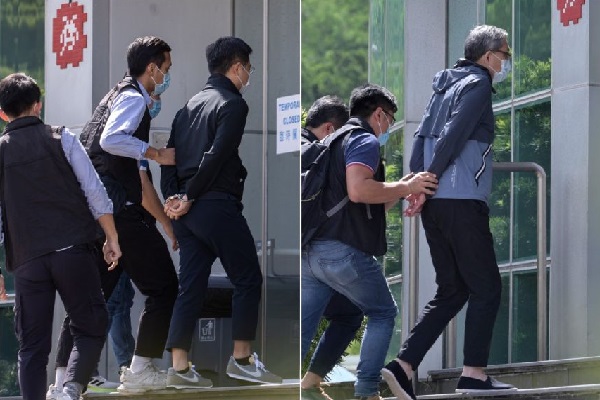  Hong Kong police arrest Apple Daily editor, directors