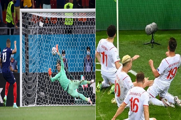  Euro 2020: Kylian Mbappe misses penalty as Switzerland knock out France