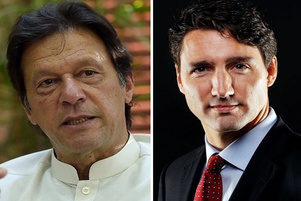  PM Imran Khan wishes Justin Trudeau, Canadians on National Day