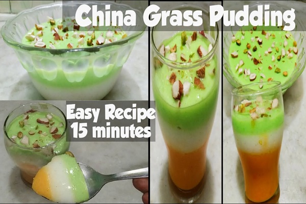  Easy recipe of cool dessert (China grass)