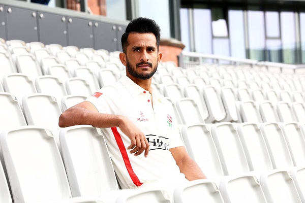  Hasan Ali arrives in England to play County Cricket