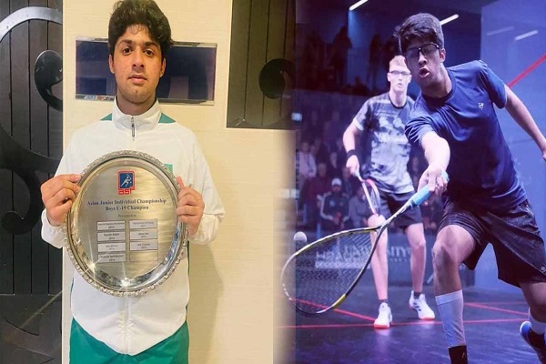 Noor Zaman becomes Asian Junior Squash champion