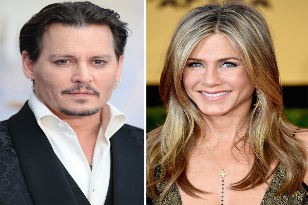  Jennifer Aniston repeatedly to side Johnny Depp