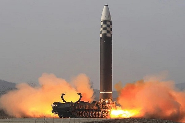 ICBM launched by North Korea falls close to Japan