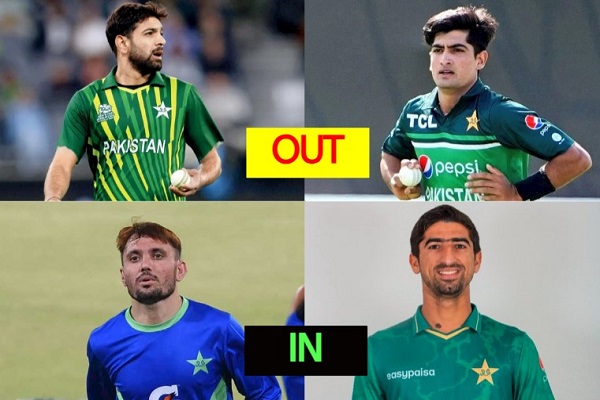  Asia Cup: Naseem Shah and Haris OUT, Dahani and Zaman IN