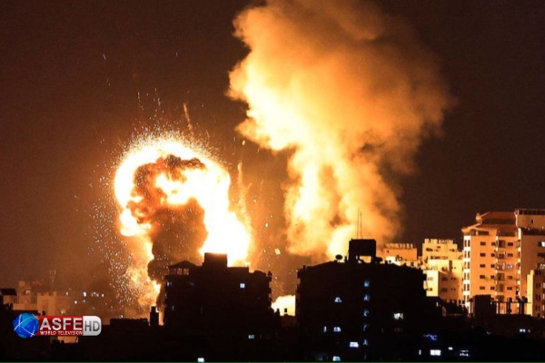  2500 attacks on Gaza in one night, many families were destroyed