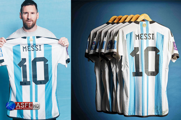  2022 World Cup: Original shirts of Messi sold for record £7.8 million