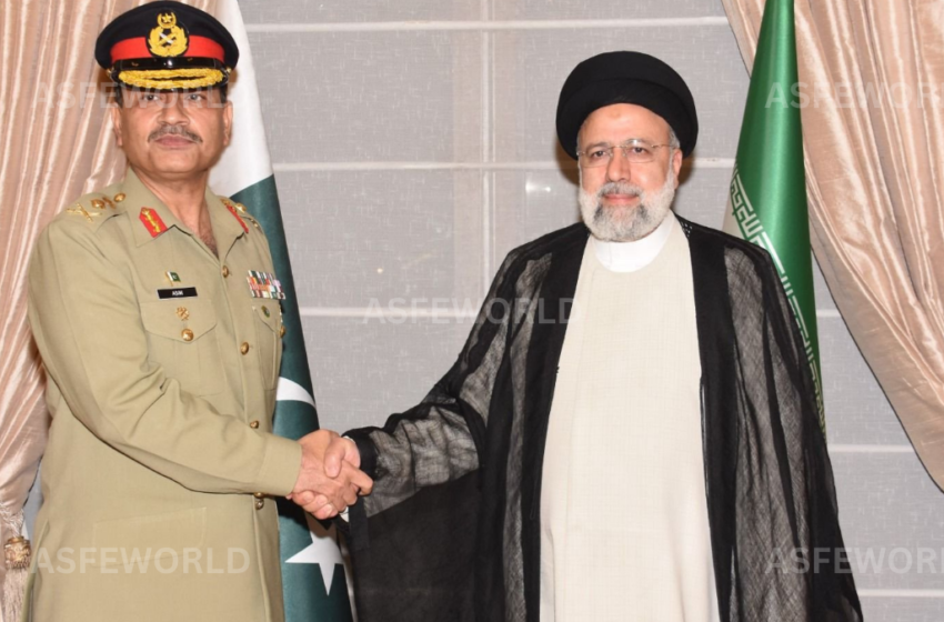  Pakistan’s COAS Meets Iranian President to Discuss Counterterrorism and Border Security